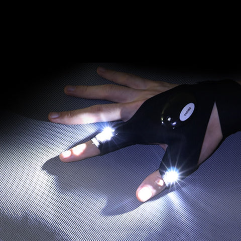 Outdoor LED Survival Gloves