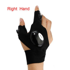 Outdoor LED Survival Gloves